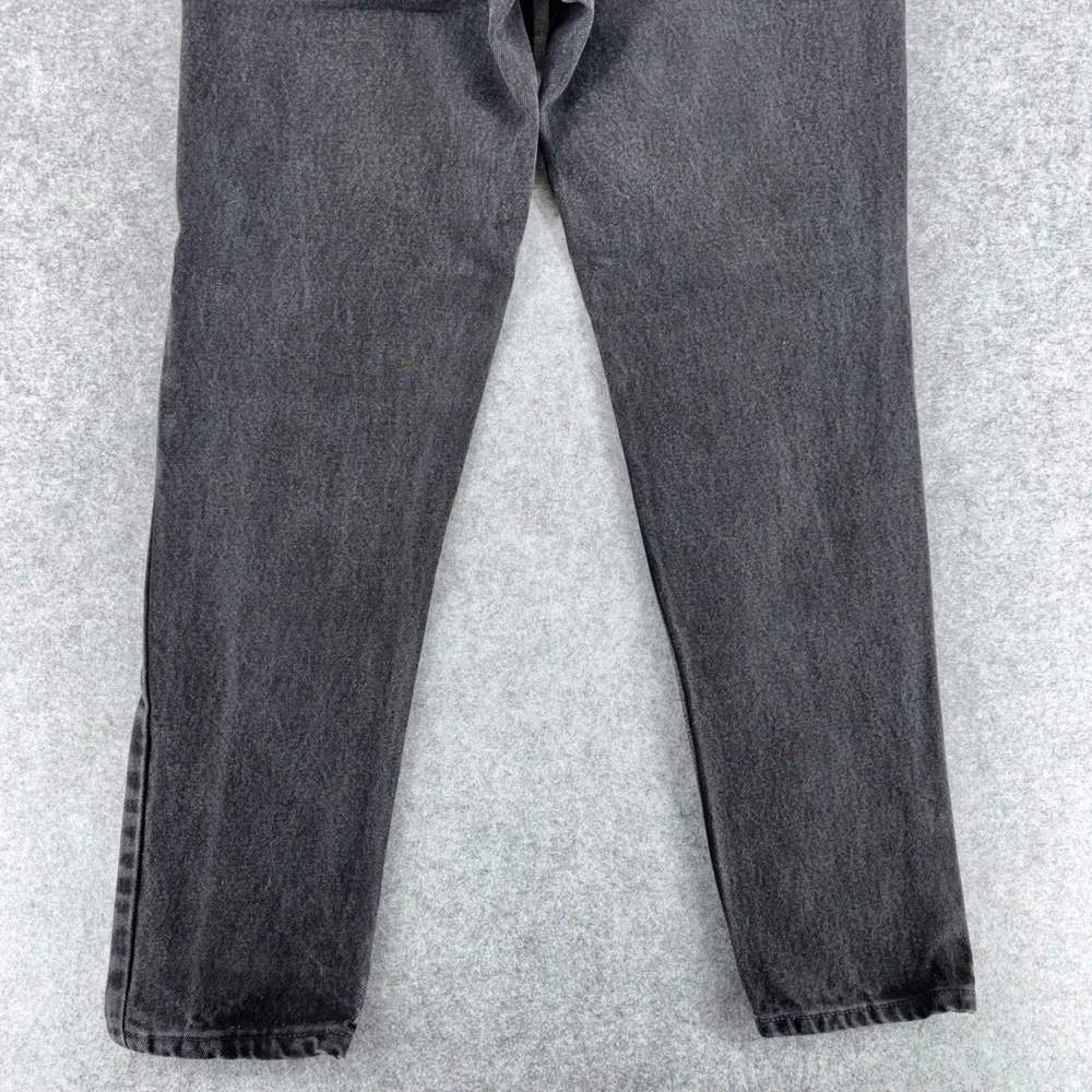 Vintage Levis 512 Orange Tab Jeans Mens 34x30 Made USA Slim Tapered Black Denim